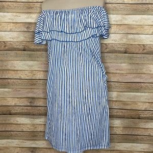 Maternity Dress| Striped| Large
